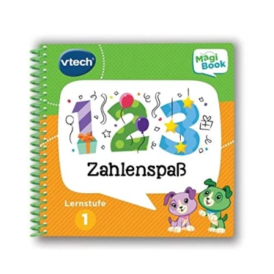 Imagen de VTech 80 480704 MagiBook Etapa de Aprendizaje 1 Diversión con números, Multicolor (80 480704)