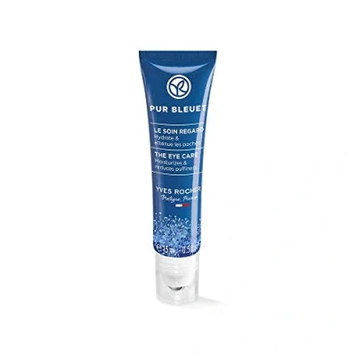 Imagen de Yves Rocher PUR BLEUET Gel de ojos Roll On refresca y reduce la hinchazón Rodillo contra las ojeras 15 ml