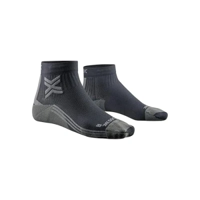 Imagen de X Socks Run Discover Ankle Wmn, Calcetines, Mujer, Black/Charcoal, 35 36