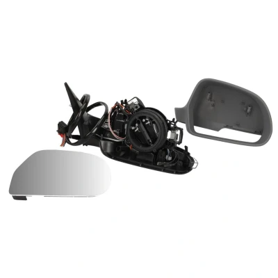 Imagen de Espejo retrovisor Tyc 332 0043 derecha imprimado convexo, abatible eléctricamente, para ajuste elect. espejo, calefactable SKODA: Octavia II Hatchback