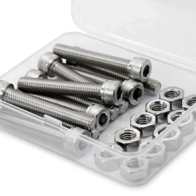 Imagen de M8 * 70mm Caja de combinación tuerca y perno Allen 10 piezas Pernos acero inoxidable 304