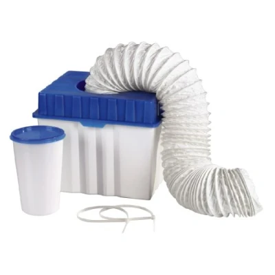 Imagen de Xavax 111341 Caja de condensados para secadora con salida aire, color azul/blanco