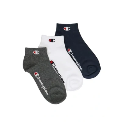 Imagen de Champion Socks Basics 3pk Quarter Socks, Calcetines Unisex adulto, Azul Marino, 35 38