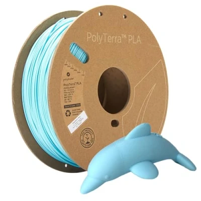 Imagen de Polymaker PolyTerra PLA Ice 1.75mm 1kg