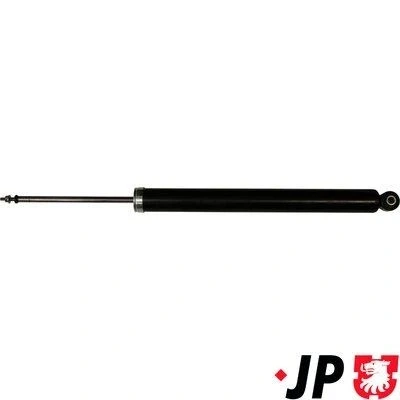 Imagen de JP GROUP 1552104500 amortiguador Eje trasero Presión de gas Bitubular Columna Espiga arriba, Anillo inferior FORD: FOCUS 3