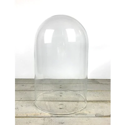 Imagen de EMH campana de cristal soplado con forma 40 cm, hecha a mano
