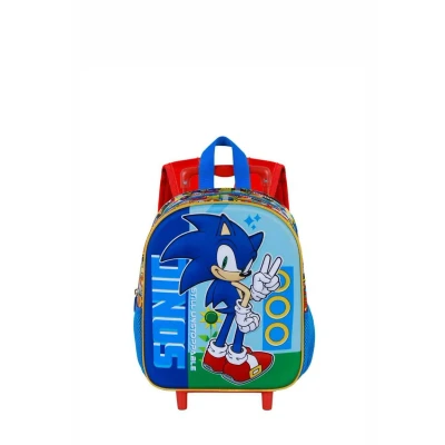 Imagen de Karactermania Sonic THE Hedgehog SEGA Unstoppable Small Trolley para niños, Talla: One Size, blue
