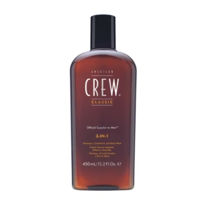 Imagen de American Crew 3 in 1 Shampoo Conditioner and Body Wash