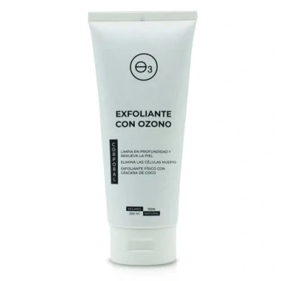Imagen de Ozono D&#039;OR Exfoliante Corporal con 100% Natural ECO., Trata la Piel Grasa Acné, Puntos Negros, Manchas, Poros Obstruidos Peeling Elimina Muerta, Sensible. 200 ml