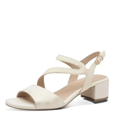 Imagen de Marco Tozzi WITH MID SIZE HEEL Sandalias, Mujer, Talla: 40, Ivory comb Zapatos