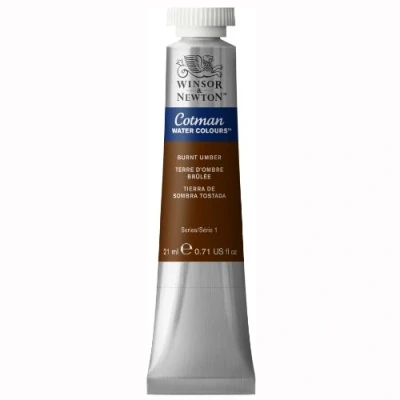 Imagen de Winsor &amp; Newton Cotman Tubo Acuarela, 21 Ml, Tierra De Sombra Tostada