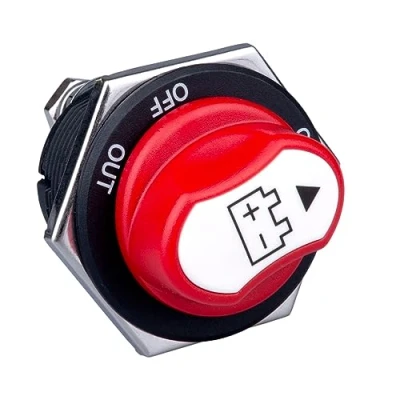 Imagen de Interruptor Selector de Aislador Batería Desconexión DC 12V 24V 32V Energía/Apagado Apagado/Encendido 200A Cont 300A INT para Automóviles Barcos Marinos Camiones Yates Vehículos RV ATV