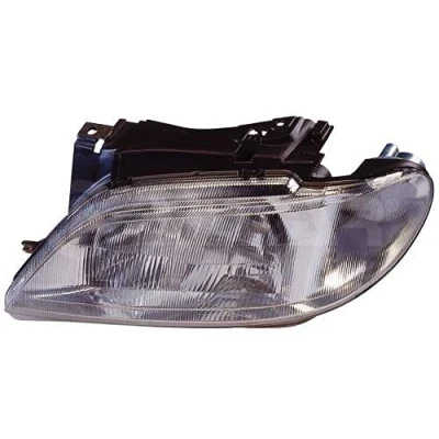 Imagen de ABAKUS 552 1107L LD EM Faros izquierda H4, W5W, PY21W transparente para circulación por la derecha sin portalámparas, bombilla P43t, BAU15s