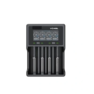 Imagen de Cargador de batería 18650 QC3.0 Tipo rápido C USB Carga rapida AAA AA Batinas Litio Recargables 21700