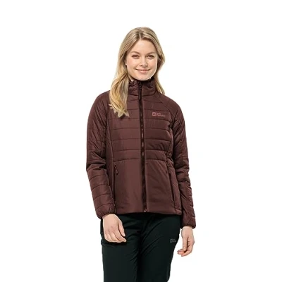 Imagen de Jack Wolfskin Lapawa Ins Jkt W Chaqueta, Dark Maroon, XS para Mujer