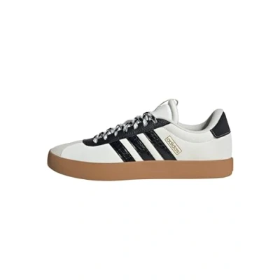 Imagen de adidas VL Court 3.0 Shoes, Zapatos Hombre, Off White/Core Black/Gold Met, 47 1/3 EU
