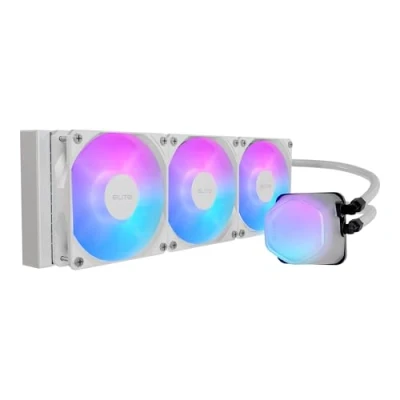Imagen de Cooler Master MasterLiquid ML360 Illusion ARGB Close Loop AIO Enfriador líquido de CPU, cúpula translúcida, radiador 14.12 pulgadas, MF120 Halo PWM, AMD Ryzen AM5/AM4, Intel LGA1700/1200