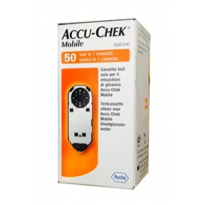 Imagen de ( 5926 ) ROCHE DIAGNOSTICS ACCU CHEK MOBILE 50STR