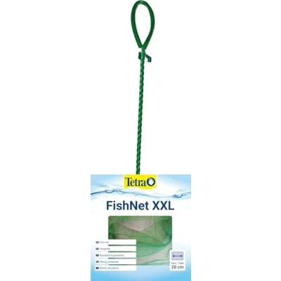 Imagen de Tetra FN Fish Net tamaño XXL, red de captura calidad fabricada en nailon resistente al desgarro, la permite capturar peces del acuario forma fácil y cuidadosa, 20 cm