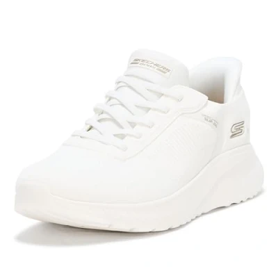 Imagen de Skechers Bobs Squad Chaos Current Muse, Zapatillas Mujer, White, 40 EU Ancho