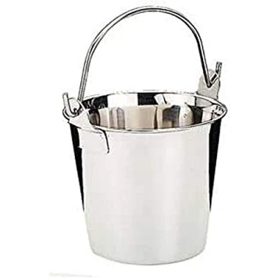 Imagen de Ibili Cubo INOX 12 CMS, Acero Inoxidable, Plateado, cm