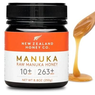 Imagen de New Zealand Honey Co. Miel de Manuka MGO 263+ / UMF 10+ (250 g (Pack of 1))