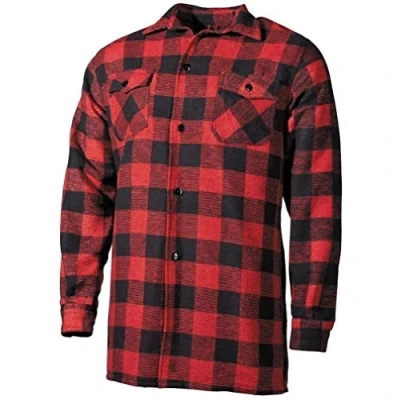 Imagen de Mil Tec camisa 10940010 Camisa, Blanco/Rojo, Small para Hombre