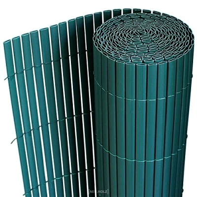 Imagen de Estera de PVC 150x300cm Verde Protector contra el Viento Pantalla privacidad, para jardín, balcón y terraza