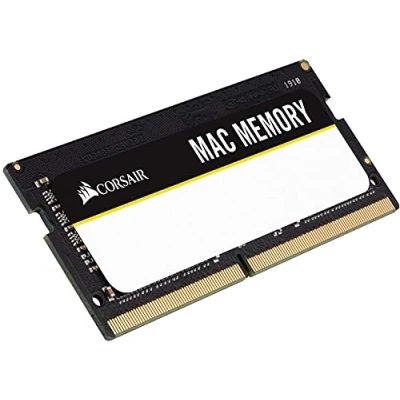 Imagen de Corsair Mac Memory SODIMM 16GB (2x8GB) DDR3 1333MHz CL9 Memoria para Sistemas Mac, Calificada por Apple Negro