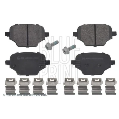 Imagen de BLUE PRINT ADBP420009 Juego de pastillas freno Eje trasero con material fijación CITROËN: Berlingo, Berlingo Furgón, PEUGEOT: Rifter MPV