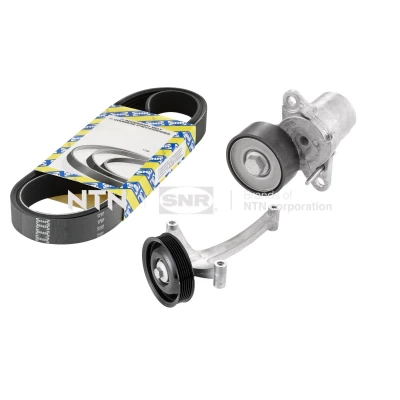 Imagen de SNR KA857.45 Juego de correas trapeciales poli V SEAT: Leon III Hatchback, Ateca, ST, VOLKSWAGEN: Polo Tiguan II, VI