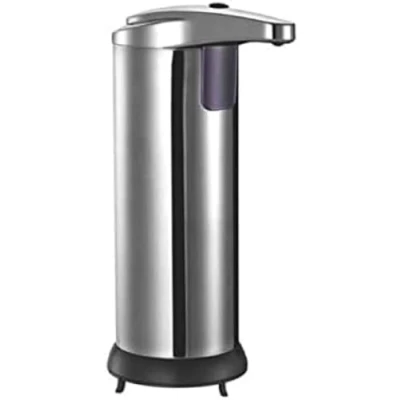 Imagen de KITCHEN MOVE BAT 01E contemporáneo Dispensador de jabón automático Acero Inoxidable y ABS, plástico Inoxidable, 11 x 7 18,5 cm