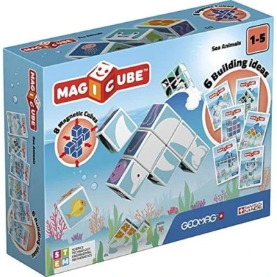 Imagen de Geomag Magicube Juego de construcción magnética, 8 Piezas
