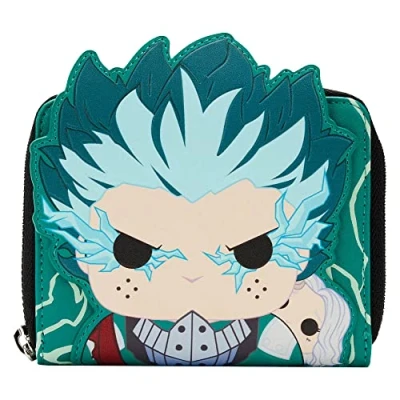 Imagen de Loungefly Wdtb2639, Cartera con Cremallera My Hero Academia Unisex Adulto, Multicolor, Estándar