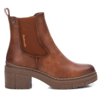 Imagen de REFRESH Botín Cierre de Cremallera para Mujer, Color: Marron, Talla: 41
