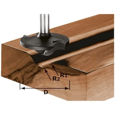 Imagen de Festool fresa de perfiles hw s8 d42/13/r6+12