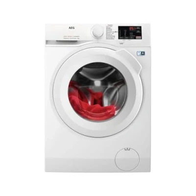 Imagen de Lavadora carga frontal AEG L6FBI947P, 9 kg, 1400 rpm, ProSense, Motor Inverter, Aqua Control, Blanco