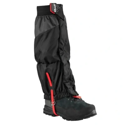 Imagen de MILLET High Route Gaiters Polaina, Negro (Nuevo Logo), Medium Unisex Adulto