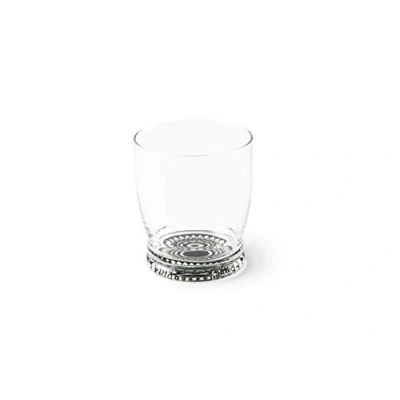 Imagen de Excelsa Boheme Noir Juego de 6 Vasos Agua con Fondo Decorado, Vidrio, Claro