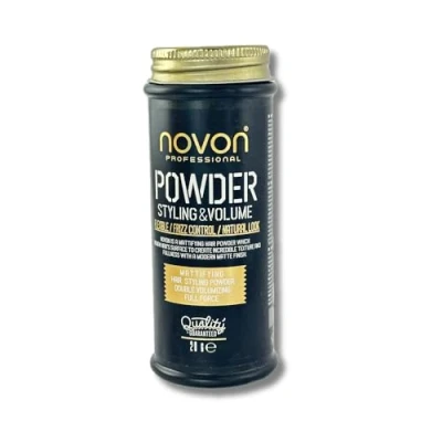 Imagen de Cera en Polvo para Peinarse dar Textura al Cabello Polvos Levantar la Raiz Volumen de barbero NOVON Mattifying Hair Powder 20g