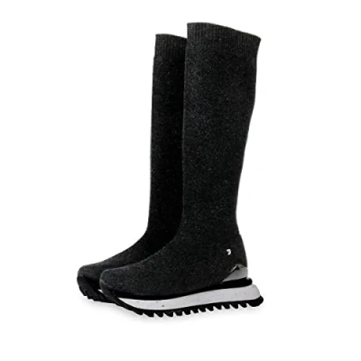 Imagen de Sneakers Tipo calcetín Negras para Mujer braives