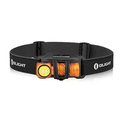 Imagen de OLIGHT Perun 2 mini Linterna Frontal LED Recargable de ángulo recto Combinando Blanco y Rojo Práctica Funcional 1100 Lumens 150 Metros 10 Días Máx. Para la Pesca al Aire Libre