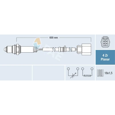 Imagen de Sonda lambda FAE 77684