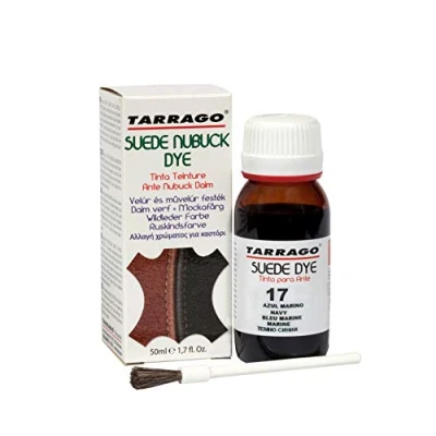 Imagen de Tarrago Tinte Para Ante Color Azul Marino Suede Nubuck Dye 50 ml Zapatos, Calzado, Bolsos y Accesorios Apto Natural Sintético, Nobuck Similares