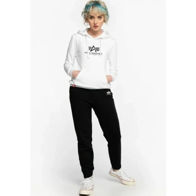 Imagen de Alpha Industries Ladies New Basic Hoody Wmn blanco XS