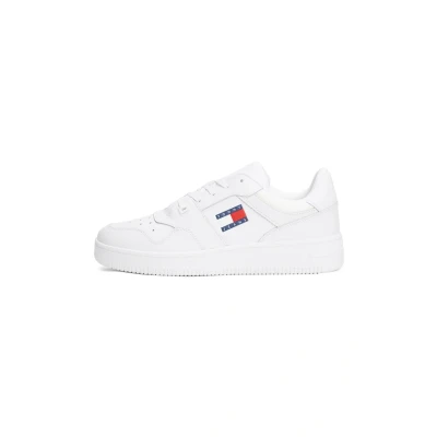 Imagen de Tommy Jeans Retro Basket Zapatillas, Hombre, Talla: 43, White Zapatos