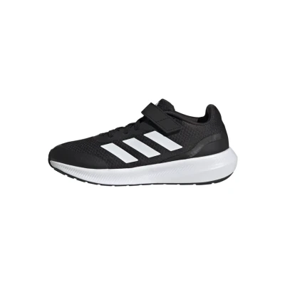 Imagen de adidas RunFalcon 3.0 Elastic Lace Top Strap Shoes, Zapatillas para Correr, Core Black/Cloud White/Core Black, 30 EU