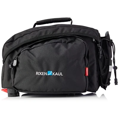 Imagen de KLICKfix Bolsa para bicicleta Rackpack 1 portaequipajes Racktime, negra, 35 x 28 22 cm