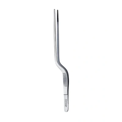 Imagen de triangle 50 498 20 01 Pinzette zweifach gekröpft cm professionelle Qualität aus Edelstahl kleine Kochpinzette gebogen