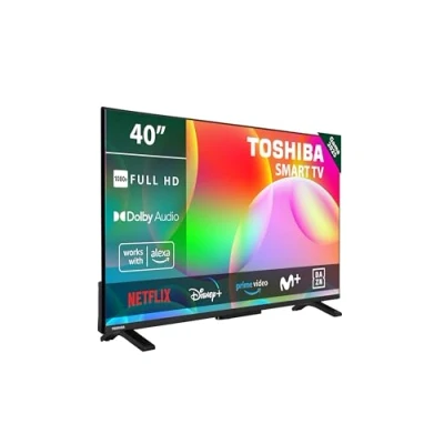 Imagen de Toshiba 40LV2563DG Smart TV de 40&quot;, con Resolución Full HD (1920 x 1080), HDR, Compatible Asistente Voz Alexa y Google